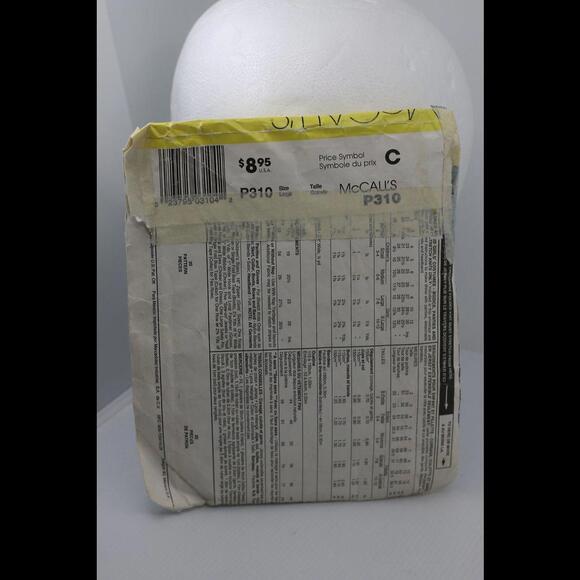 McCall's 7859 HTF Sewing Pattern Sailor Moon Costumes Girls Large 7-8 Cut/Compl - Picture 4 of 4